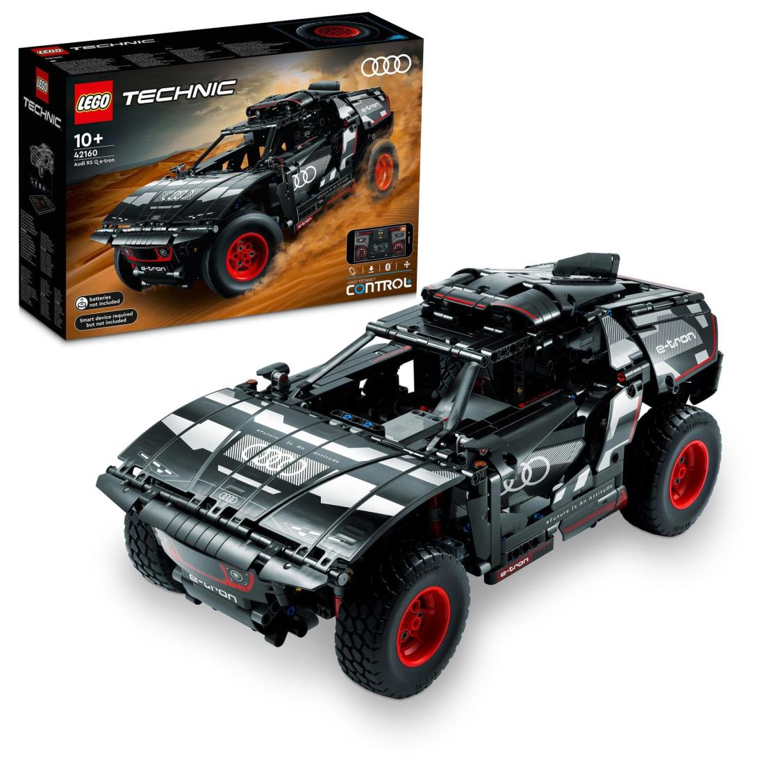 レゴ(LEGO) テクニック アウディ RS Q e-tron おもちゃ 玩具 誕生日 プレゼント ブロック 男の子 女の子 子供 10歳 11歳 12歳 小学生 乗り物 車 ミニカー 42160画像