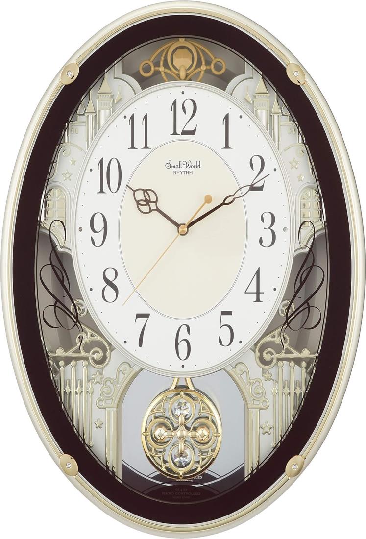 楽天市場】リズム からくり時計 スモールワールドアルディN メロディ