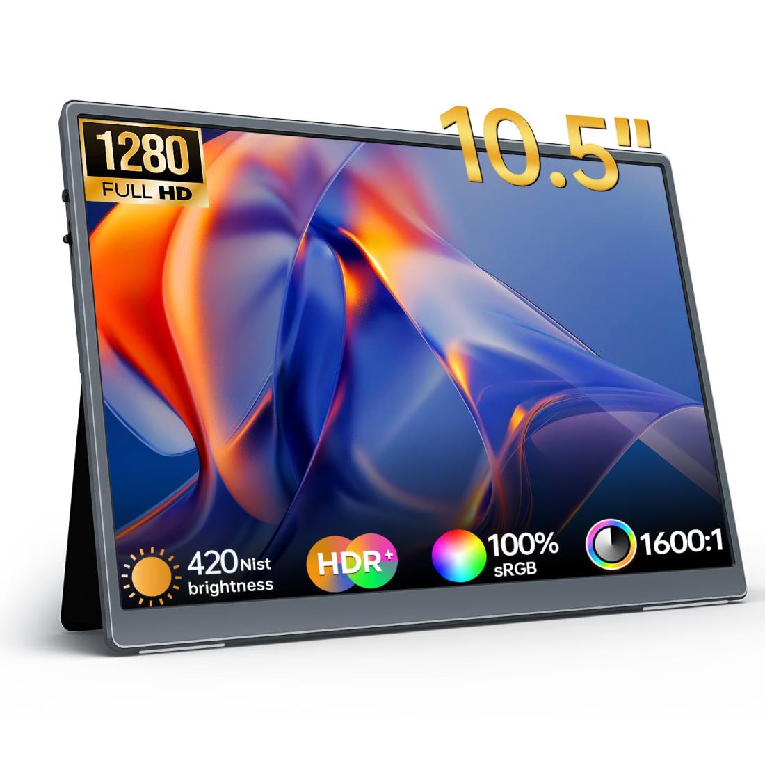 楽天市場】モバイルモニター 10.5インチ FHD1280P モバイル