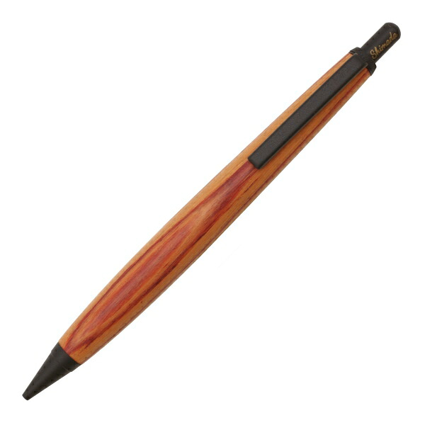 002BK 木軸 シャープペンシル 0.5mm【チューリップウッド】|文具・文房具のKDM 支店
