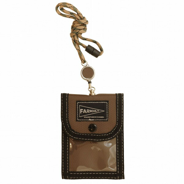 楽天市場 モーメンツ Farm Hutt Idカードホルダー ブラウン パスケース アウトドア Mfh010br あす楽対応 文具 文房具のkdm 楽天市場支店