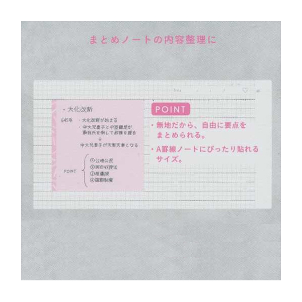 楽天市場 いろは出版 Summary Sticky Notes Paper フリータイプ まとめノート用 付箋 かわいい Gsnp 01 あす楽対応 文具 文房具のkdm 楽天市場支店