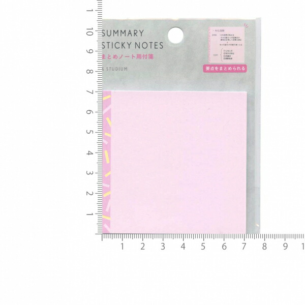 楽天市場 Summary Sticky Notes Paper フリータイプ まとめノート用 付箋 かわいい Gsnp 01 あす楽対応 文具 文房具のkdm 楽天市場支店