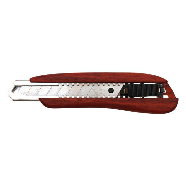 木肌が手に馴染む銘木 カッターナイフ/Wood Cutter Knife (L)【パドック】木製 6,083円