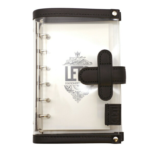 楽天市場】LETSクリアシステム手帳 M5サイズ [mostro グレージュ]LETS