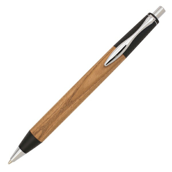 楽天市場】木軸ペン SINPEN (MP&BP) Black/シルバー 【クラロ
