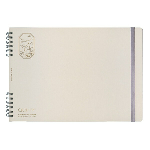 Quarry Notebook 【楽天市場】Quarry notebook/クオリーノートブック B5wide 方眼【ivory】:文具・文房具のKDM 楽天市場支店