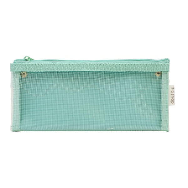 楽天市場】フリップ スナップ ペンケース【グレー】メッシュ 仕分け