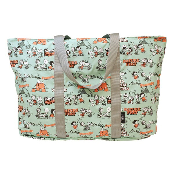 楽天市場 ソレイユ ピーナッツ トートバッグ ネイチャーフェスティバル あす楽対応 文具 文房具のkdm 楽天市場支店