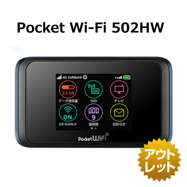 楽天市場 未使用品 Simフリー Pocket Wi Fi 502hw 白ロム 本体 スマホ タブレット Ymobile ケートラ ケータイトランシーバー