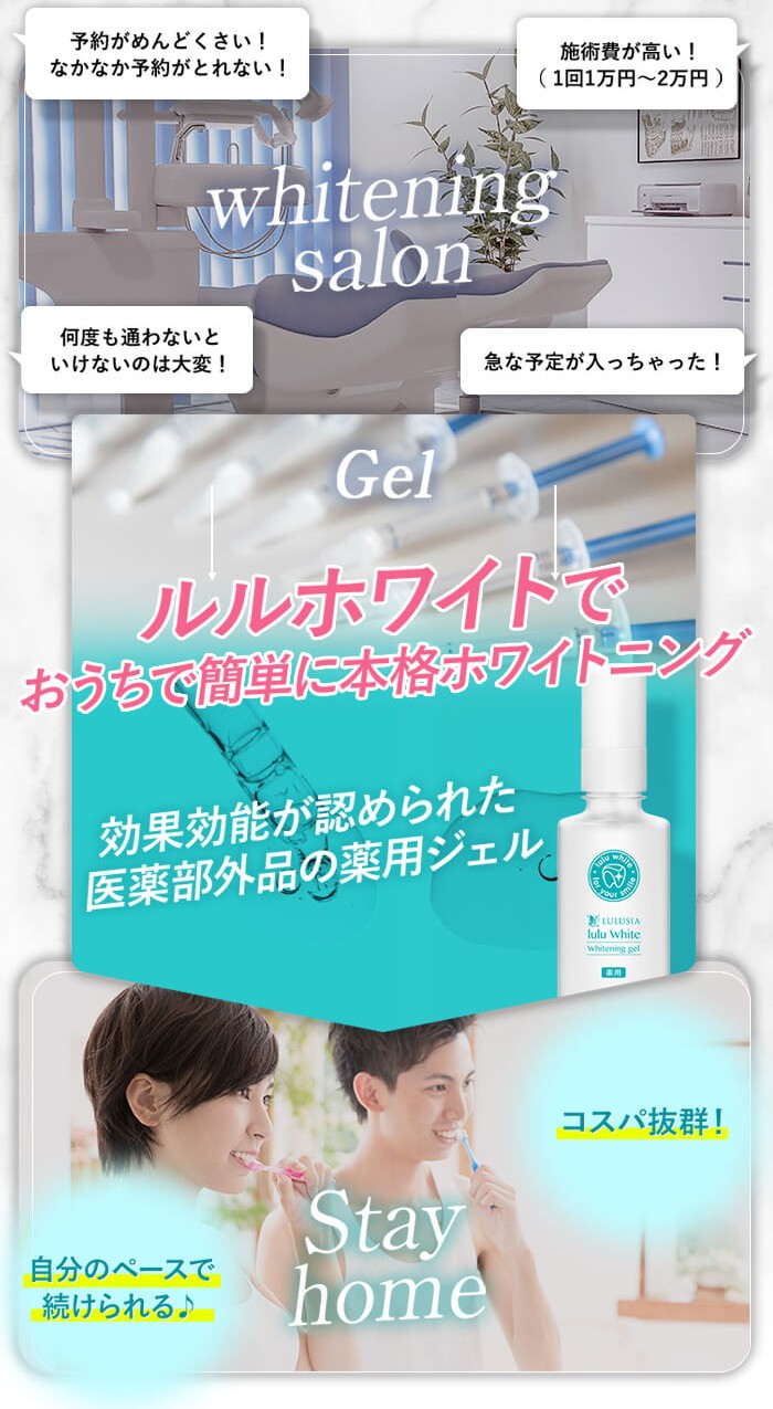 楽天1位獲得 ルルホワイト ホワイトニング 送料無料 ホワイトニング