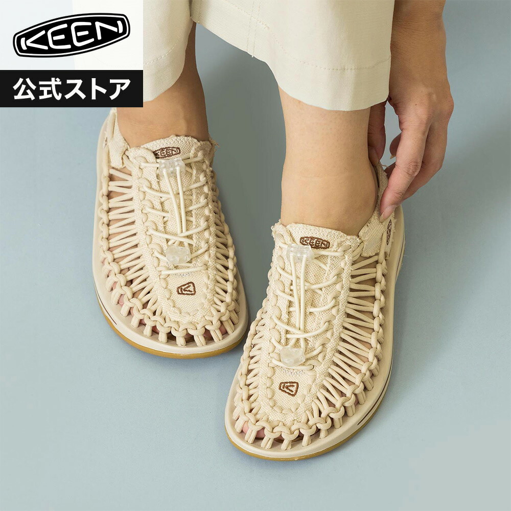 【公式】 KEEN キーン メンズ ユニーク キャンバス UNEEK CANVAS サンダル 定番 軽量 アウトドア キャンプ フェス シンプル カジュアル