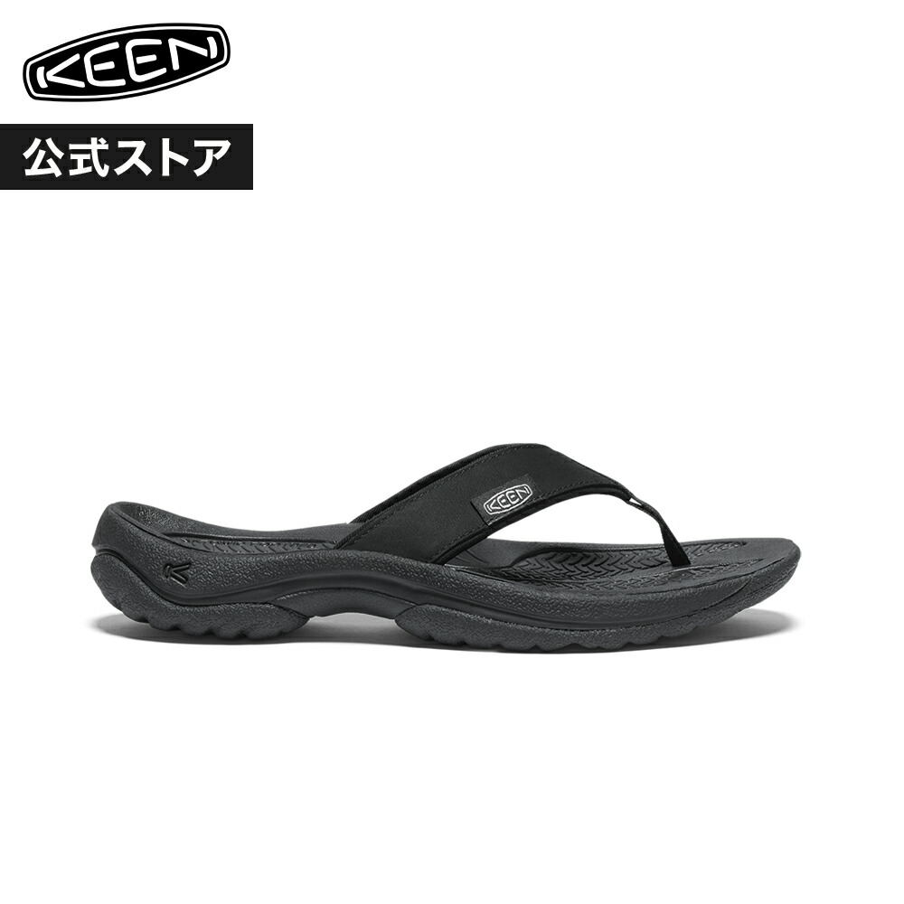 【公式】 KEEN キーン レディース コナ フリップ ティージー KONA FLIP TG ビーチサンダル サンダル 定番 軽量 アウトドア キャンプ フェス シンプル カジュアル ブラック 黒