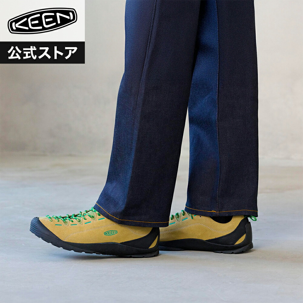 SALE 30%OFF【公式】 KEEN キーン メンズ ジャスパー JASPER スニーカー ローカット アウトドア オリーブ グリーン