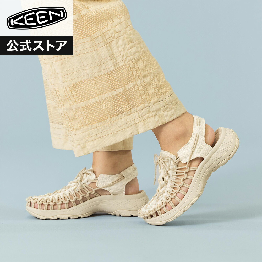【公式】 KEEN キーン レディース ユニーク アストリア キャンバス UNEEK ASTORIA CANVAS サンダル アウトドア キャンプ 厚底 歩きやすい スニーカーサンダル｜KEEN公式 店
