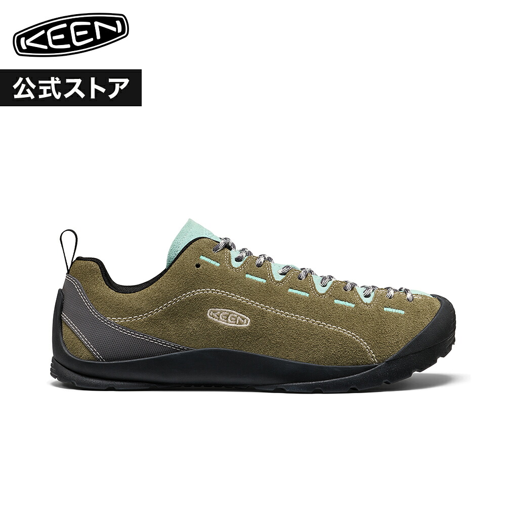 【公式】 KEEN キーン メンズ ジャスパー JASPER スニーカー 靴 ローカット アウトドア キャンプ シンプル カジュアル オリーブ