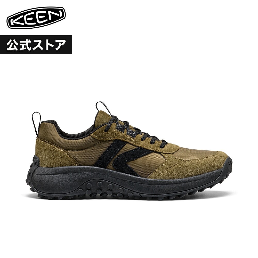 【公式】 KEEN キーン メンズ ケーエス エイティーシックス KS86 スニーカー 靴 ローカット アウトドア キャンプ フェス シンプル カジュアル カーキ｜KEEN公式 店