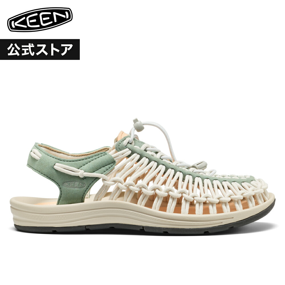 【公式】 KEEN キーン レディース ユニーク UNEEK サンダル 軽量 定番 アウトドア キャンプ フェス シンプル カジュアル グリーン スニーカーサンダル｜KEEN公式 店