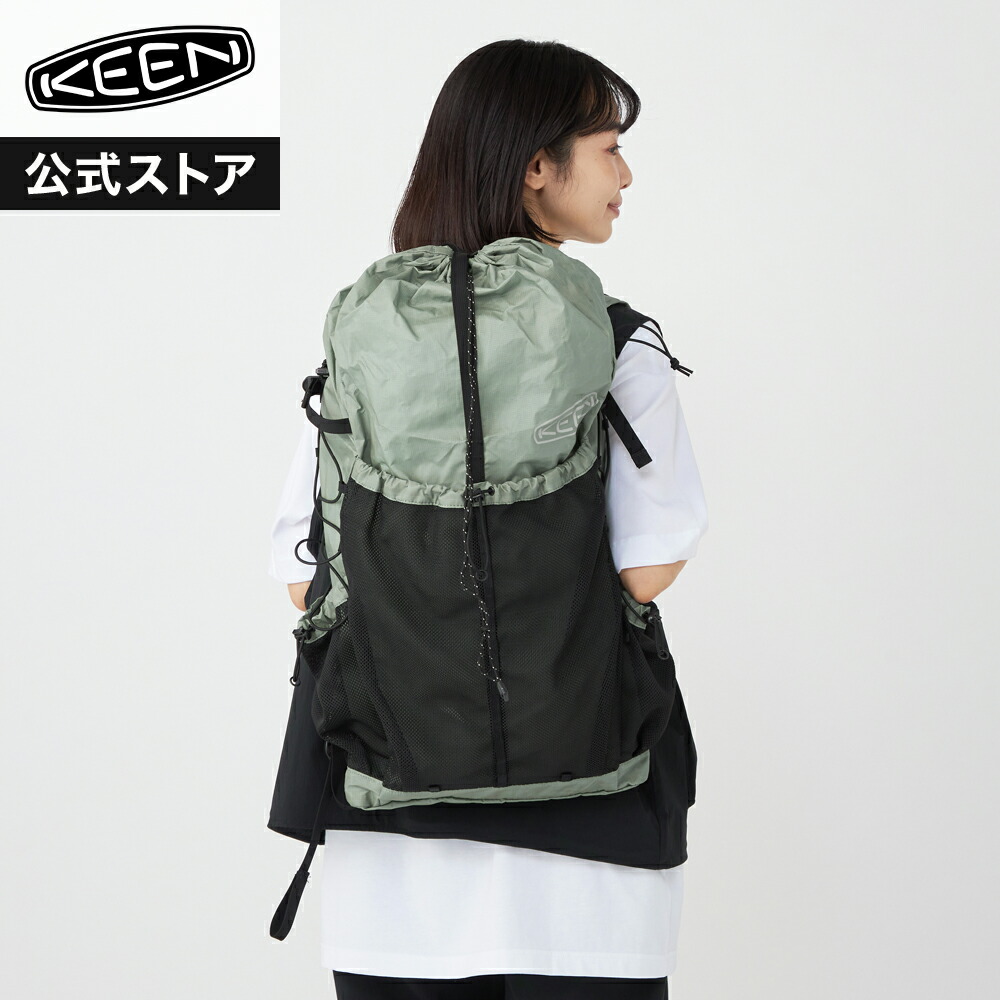 SALE 30%OFF【公式】 KEEN キーン ユニセックス ナイロン デイパック NYLON DAYPACK メンズ レディース リュック バックパック アウトドア キャンプ フェス シンプル カジュアル グリーン ブラック 緑 黒｜KEEN公式 店