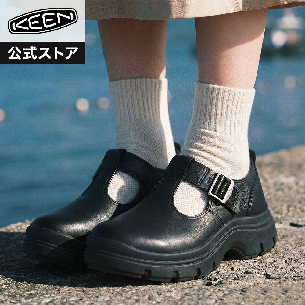 SALE 30%OFF【公式】 KEEN キーン レディース コーサ エムジェー KOSA MJ スニーカー 靴 アウトドア キャンプ シンプル カジュアル ブラック 黒｜KEEN公式 店