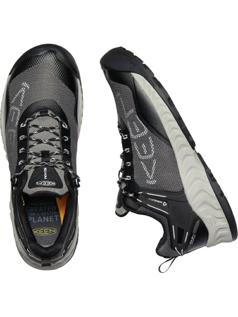 (MEN)NXIS EVO WP / (メンズ)ネクシス エボ お水校正刷り KEEN キーン シューズ・靴 スニーカー 薄墨色【貨物輸送無料】[ Fashion]