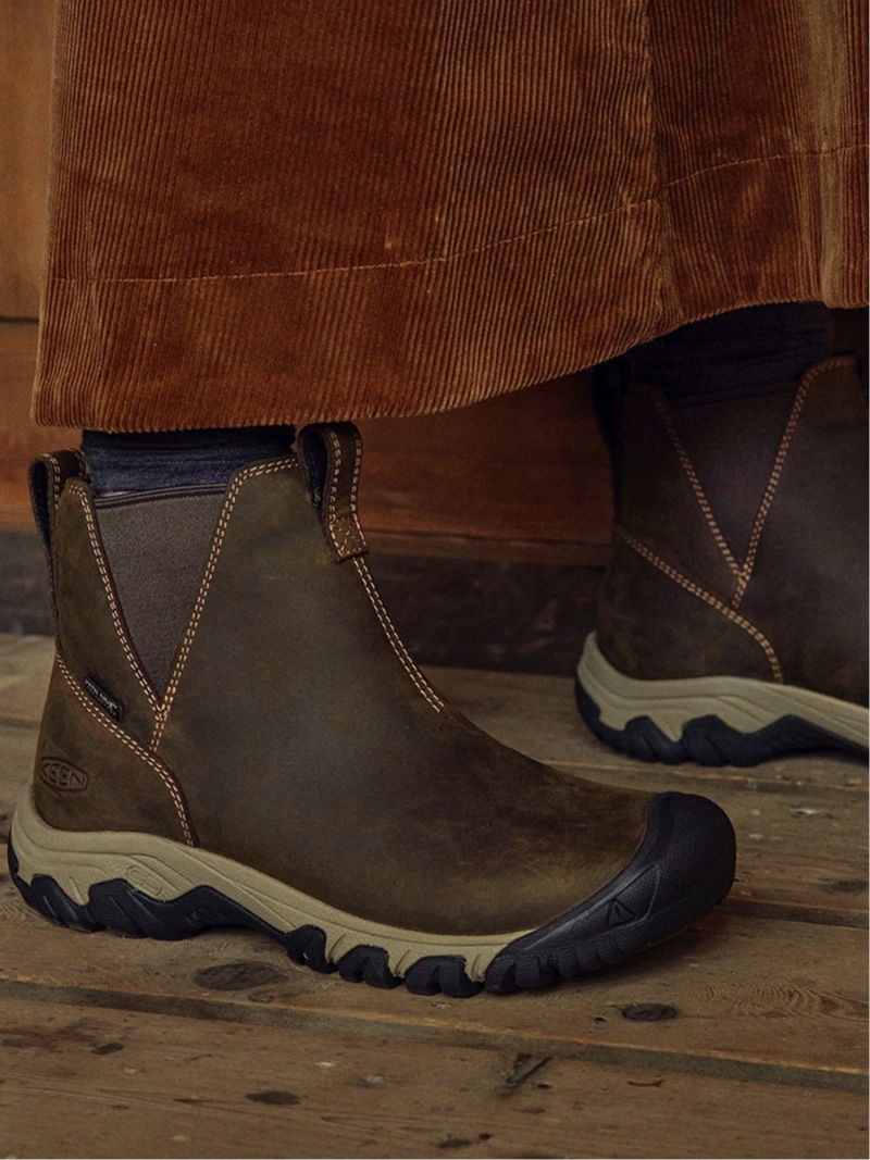 【SALE／30%OFF】WOMEN GRETA CHELSEA WP レディース グレタ チェルシー ウォータープルーフ KEEN キーン シューズ・靴 ブーツ グリーン【RBA_E】【送料無料】[ Fashion]｜KEEN Fashion FLAGSHIP店 12,128円