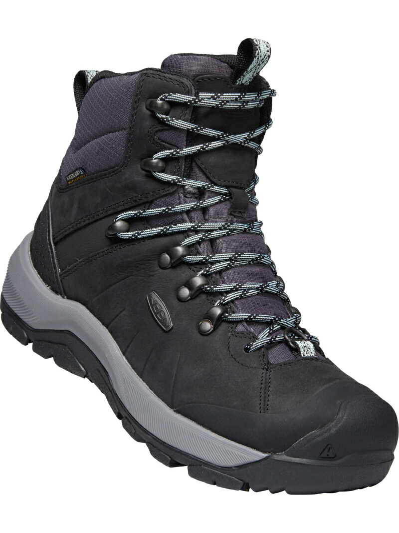 (WOMEN)REVEL IV MID POLAR / (レディース)レヴェル フォー ミッド ポーラー KEEN キーン シューズ・靴 ブーツ ブラック【送料無料】[ Fashion]