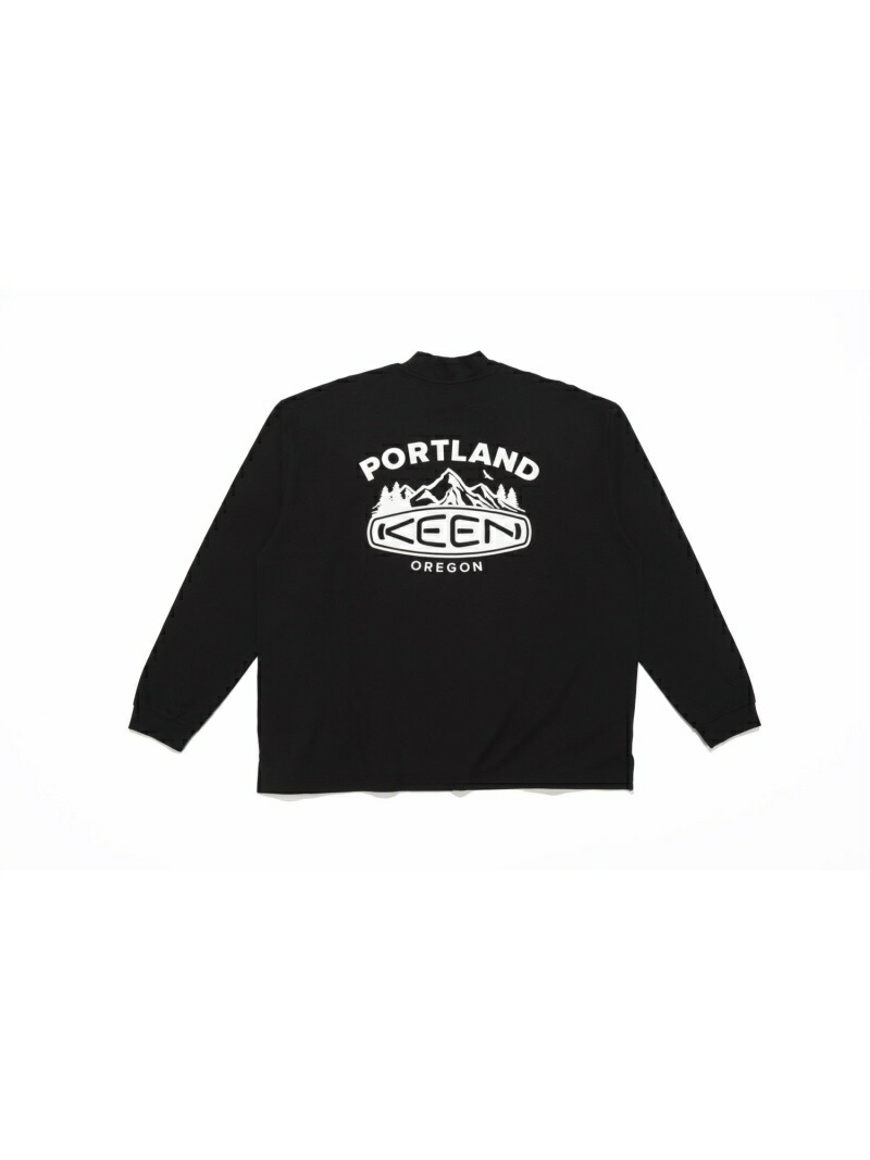 (MEN)HARVEST MOCKNECK LS TEE / (メンズ)ハーベスト モックネック ロングスリーブティー KEEN キーン トップス カットソー・Tシャツ ブラック【送料無料】[ Fashion]