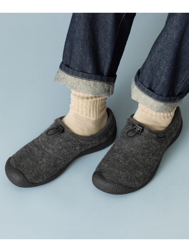 MEN HOWSER III SLIDE メンズ ハウザー スリー 横すべり KEEN キーン シューズ・靴 スニーカー 薄墨色 黒いこと【貨物輸送無料】[ Fashion]