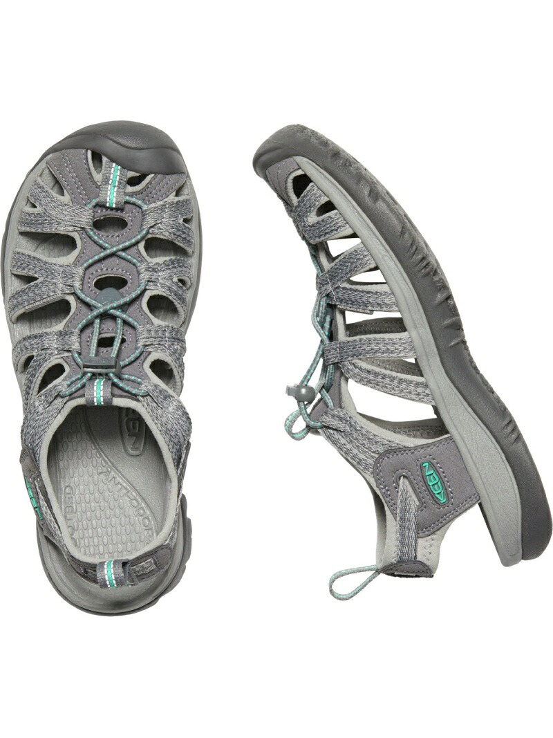 (WOMEN)WHISPER / (レディース)ウィスパー KEEN キーン シューズ・靴 サンダル グレー【送料無料】[ Fashion] 9,372円