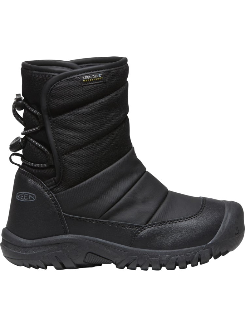 YOUTH PUFFRIDER WP キッズ パフ乗馬者 WP KEEN キーン シューズ・靴 ブーツ 黒いこと【貨物輸送無料】[ Fashion]