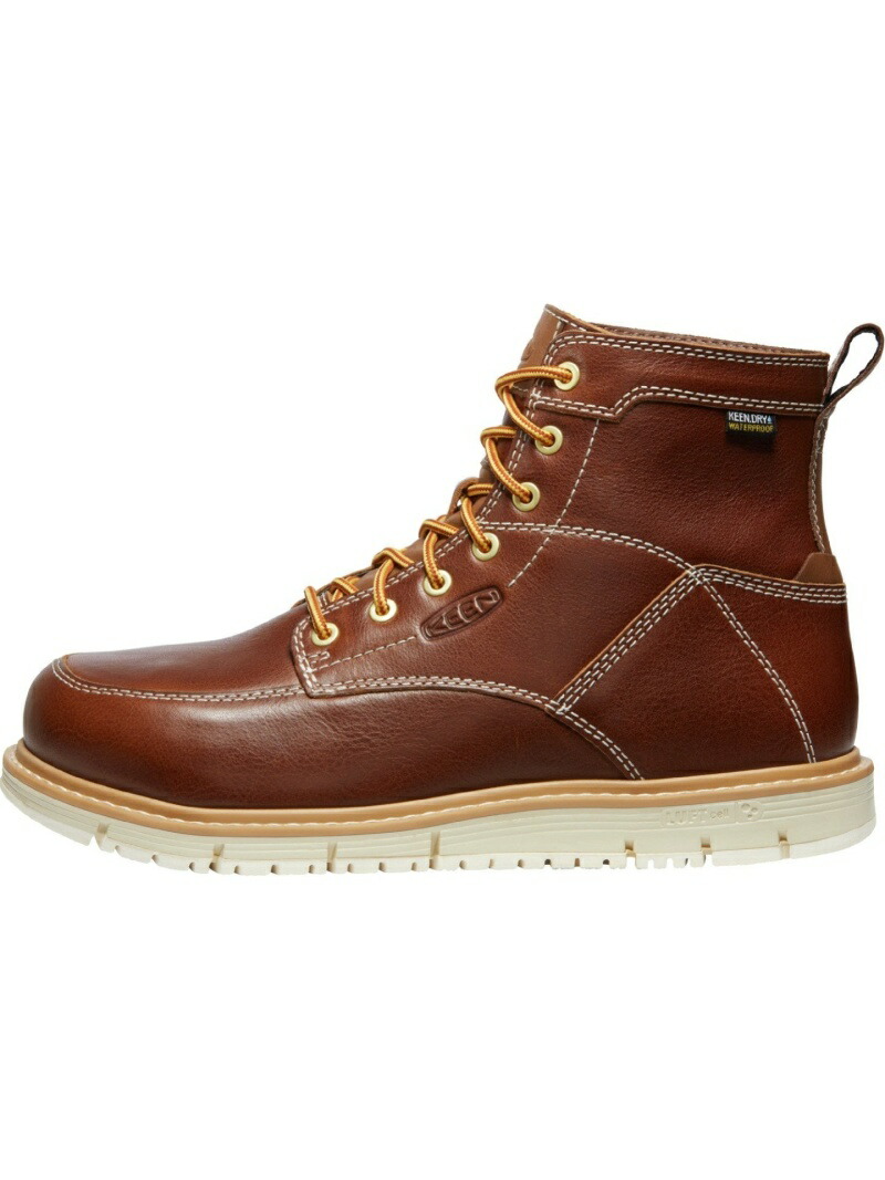 【SALE／30%OFF】(M)(MEN)SAN JOSE 6\" WP / (メンズ)サンノゼ シックス ウォータープルーフ KEEN キーン シューズ・靴 ブーツ ブラウン【RBA_E】【送料無料】[ Fashion]