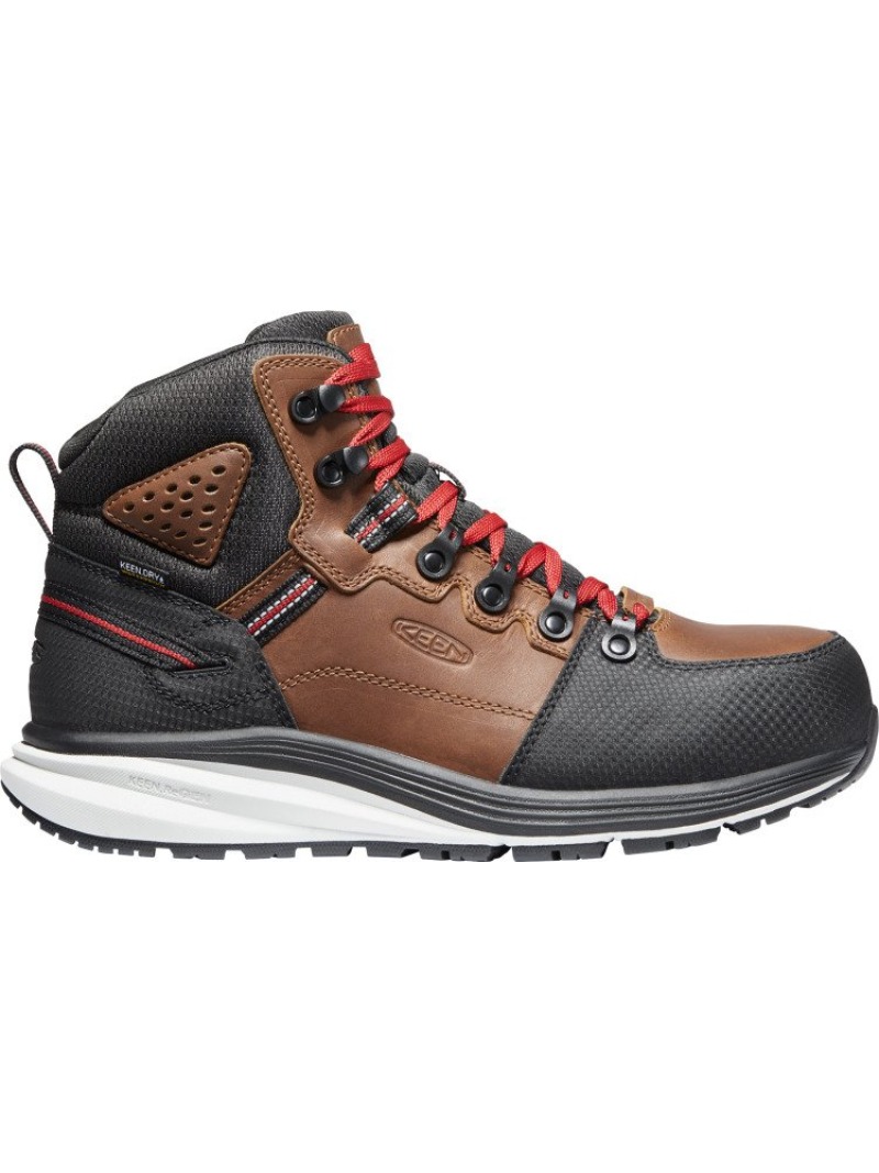 MEN RED HOOK MID WP メンズ レッド フック ミッド ウォータープルーフ KEEN キーン シューズ・靴 ブーツ ブラック【送料無料】[ Fashion]