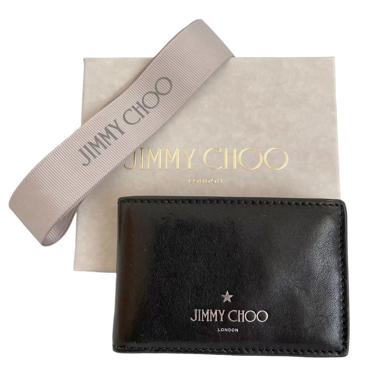 楽天市場】ジミーチュウ JIMMY CHOO スタースタッズ フリーダ 二つ折り