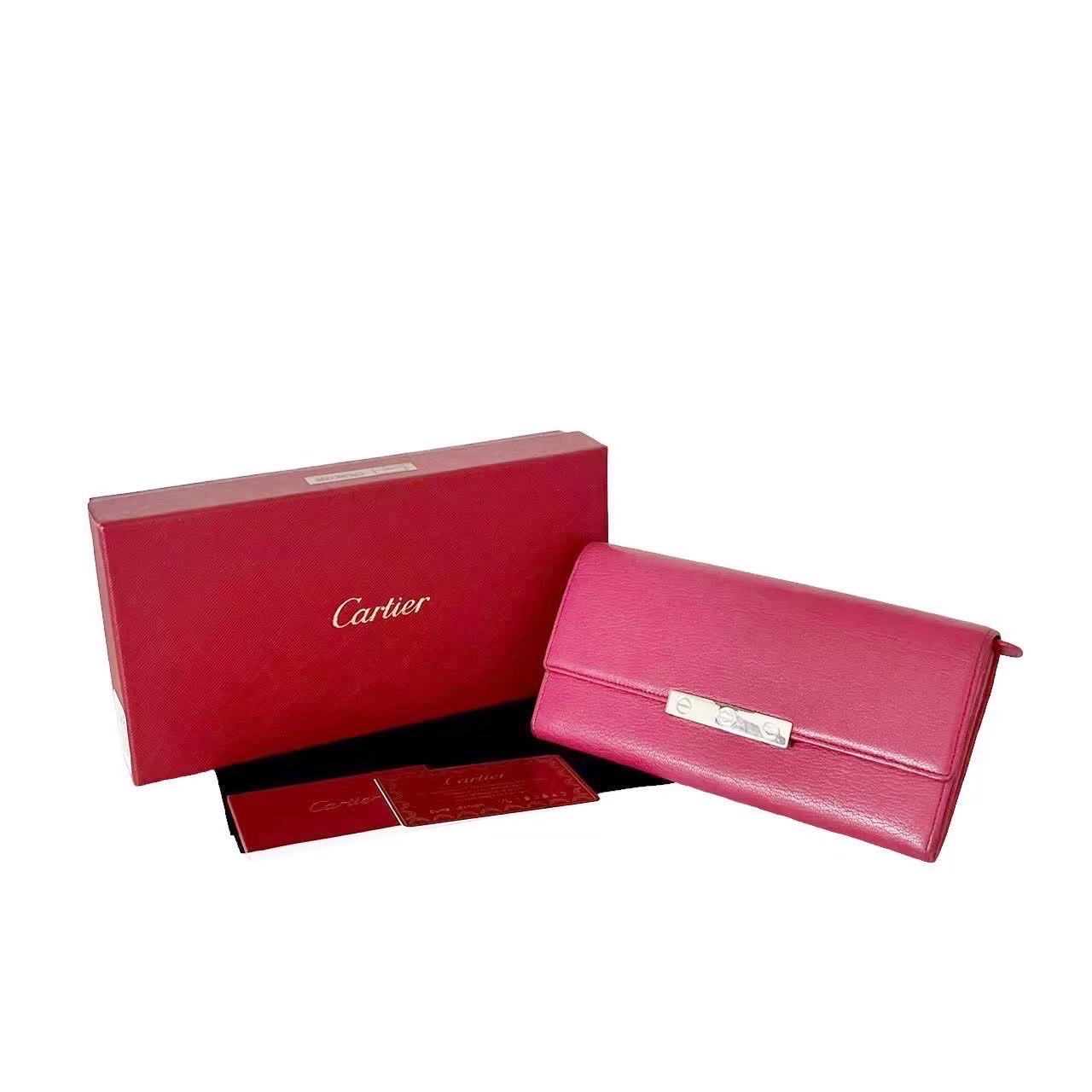 付属品完備 Cartier カルティエ ラブコレクション 二つ折り財布 ブラック 楽天市場】【財布】Cartier カルティエ ラブコレクション