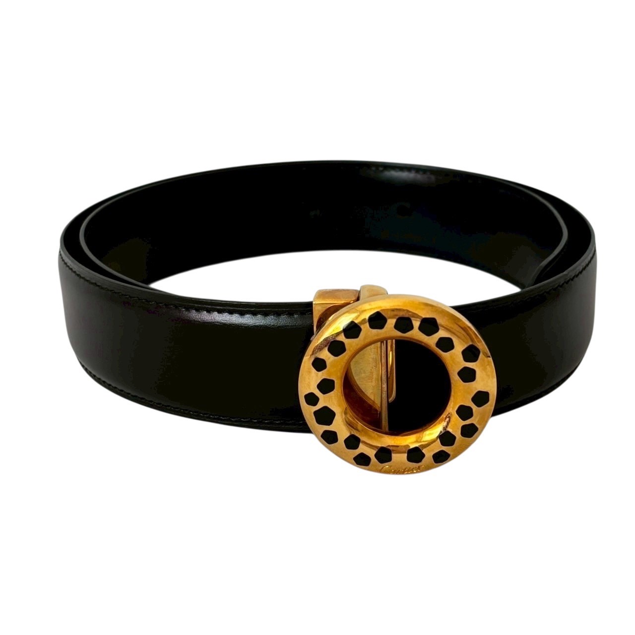 楽天市場】Cartier カルティエ リバーシブル ベルト レザー 黒