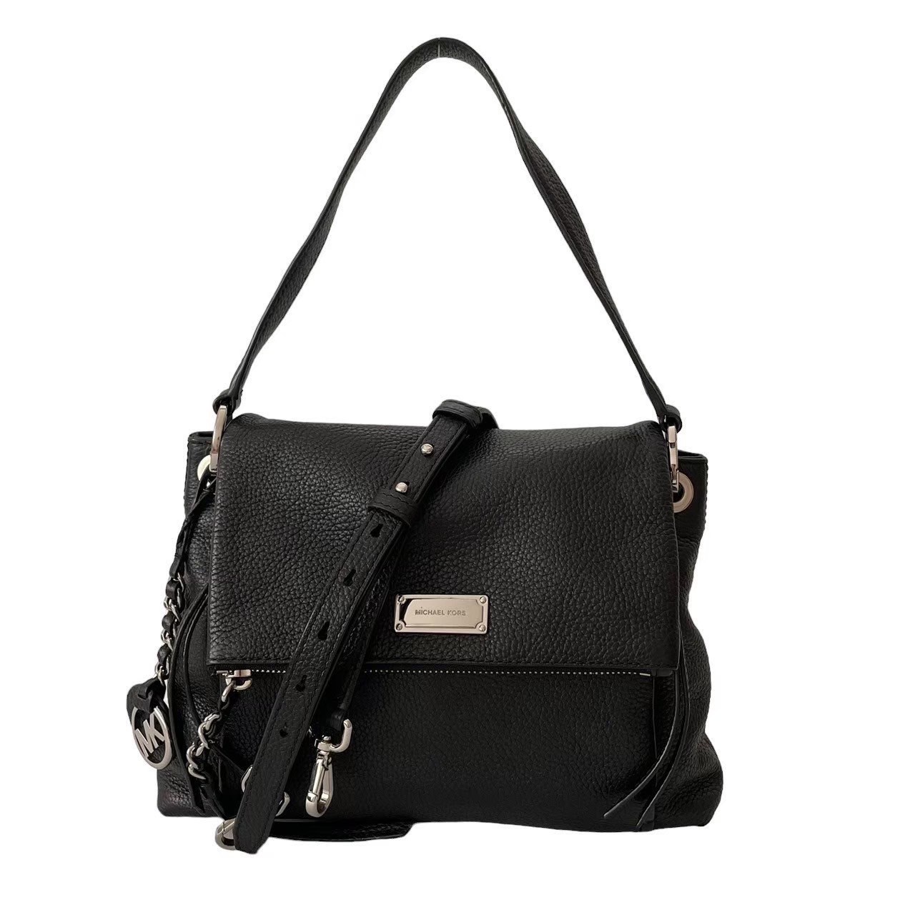 「中古」MICHAEL KORS マイケルコース　フラップショルダー　3WAY 35F6SRNL1L　レザー ショルダーバッグ 肩掛け 斜めがけ レディース 11,202円