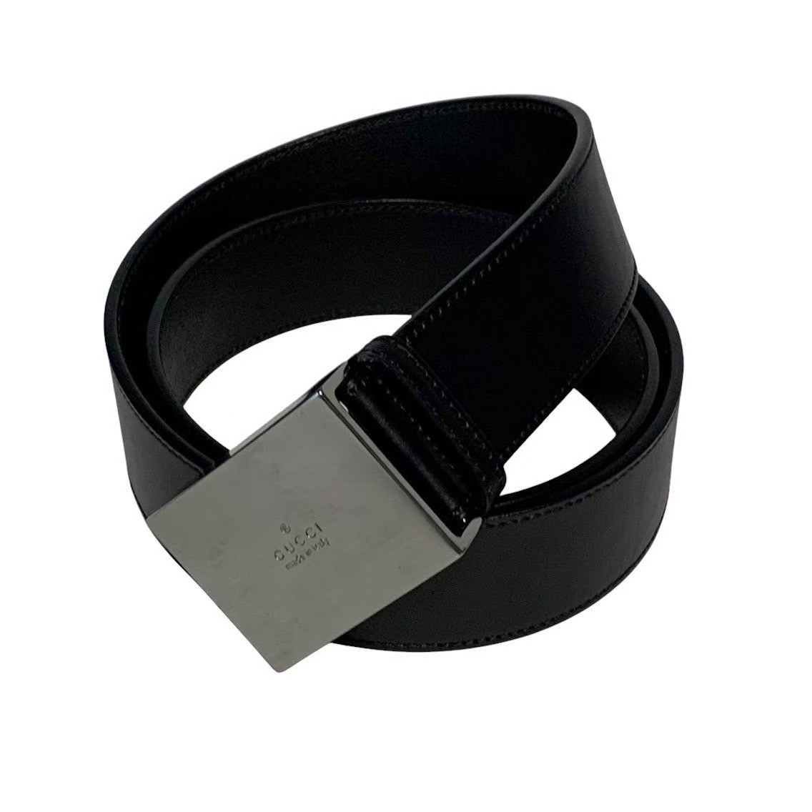 楽天市場】グッチ ベルト ブラック 90cm 黒 レザー 本革 メンズ G