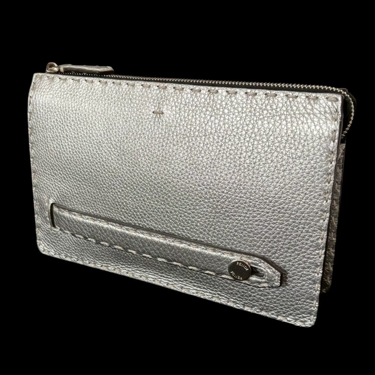 FENDI フェンディ クラッチバッグ セレリア バグズアイ美品‼️ FENDI フェンディ バッグ モンスター バグズアイ クラッチバッグ