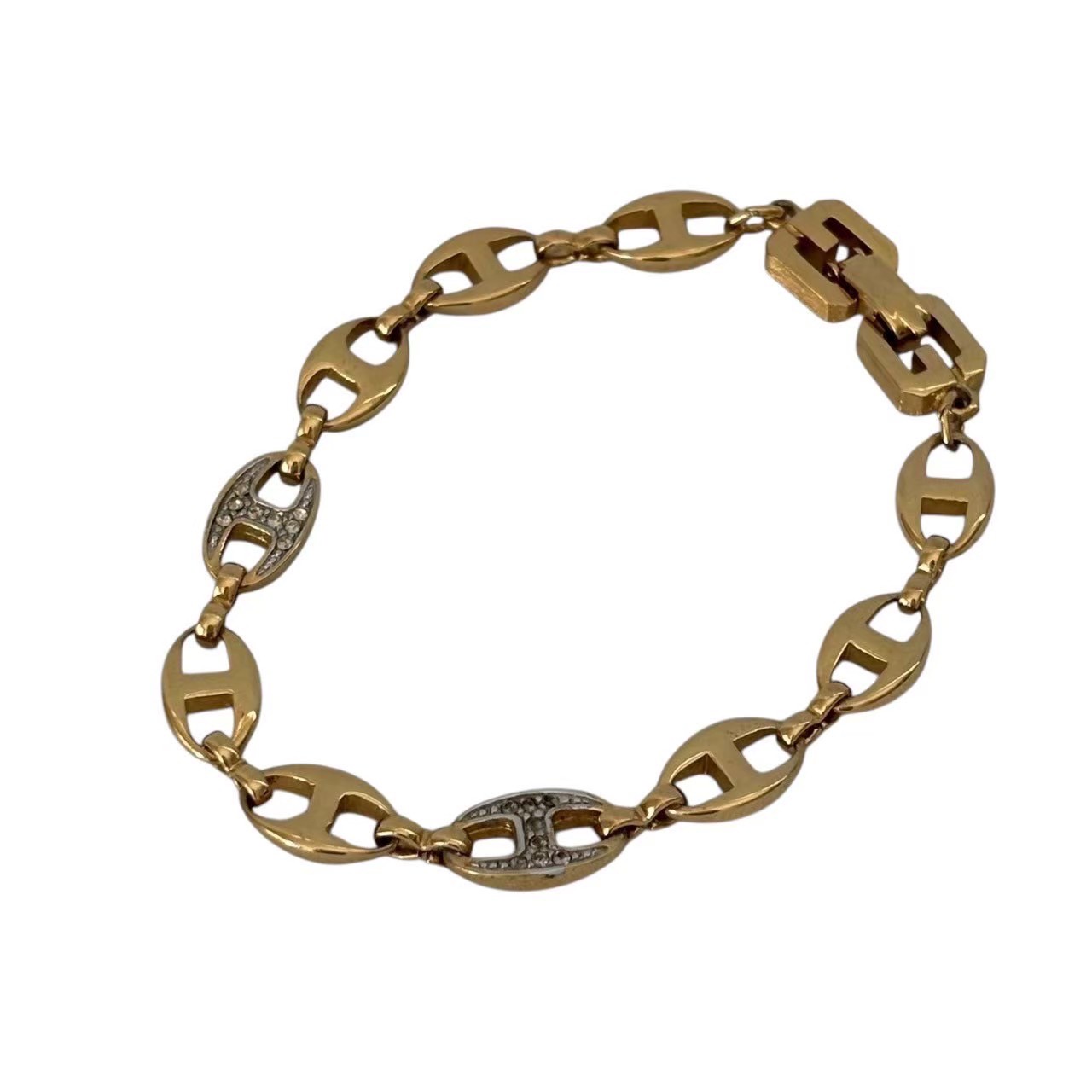 楽天市場】【中古】 ジバンシー ブレスレット メタル ゴールド