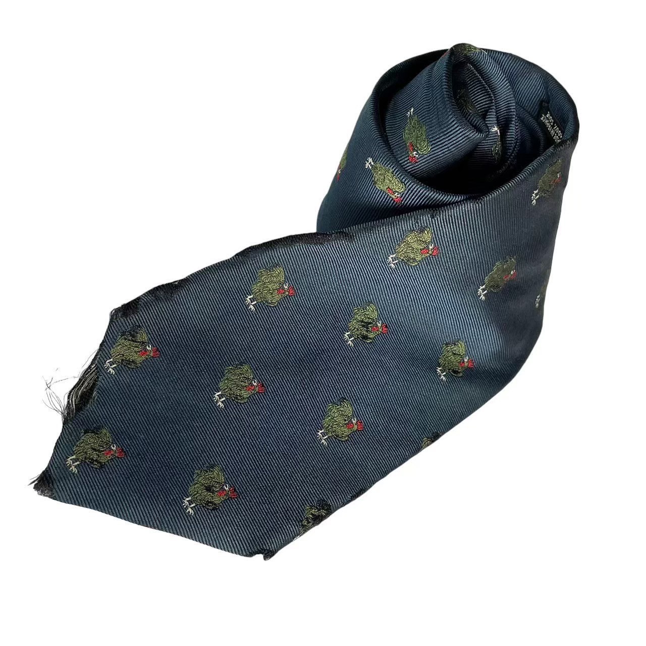 楽天市場】セール エルメス HERMES ネクタイ シェーヌダンクル パンダ