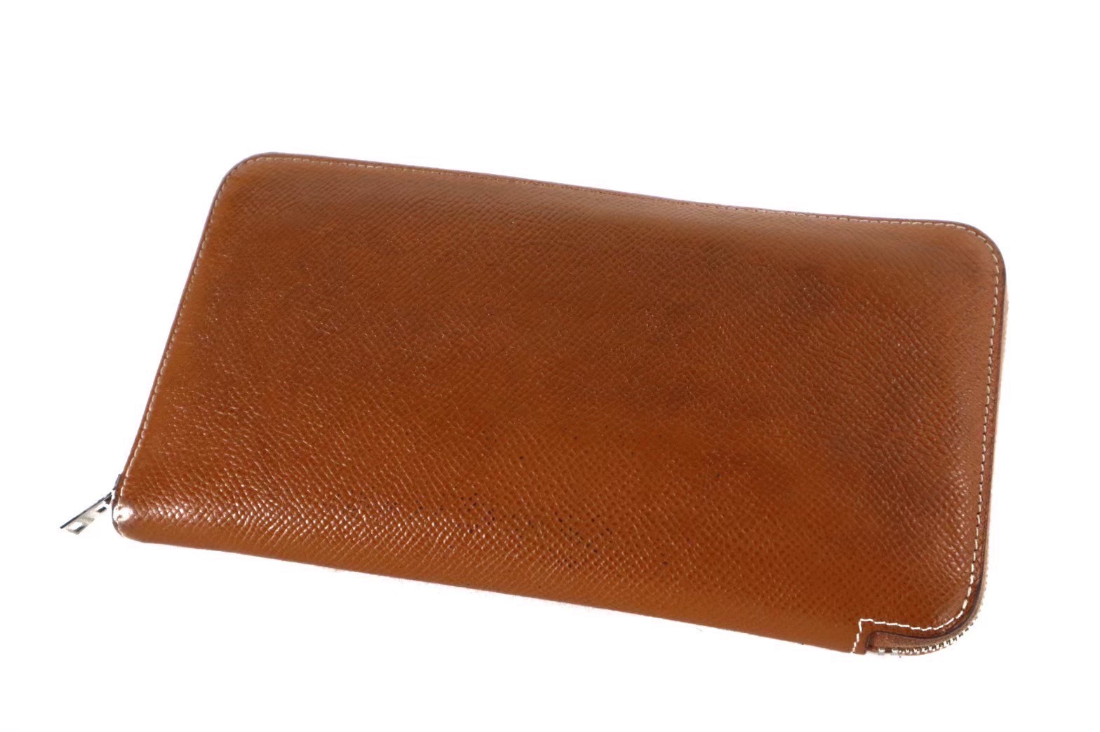 楽天市場】エルメス HERMES 長財布 グレー系ブルー レザー ラウンド