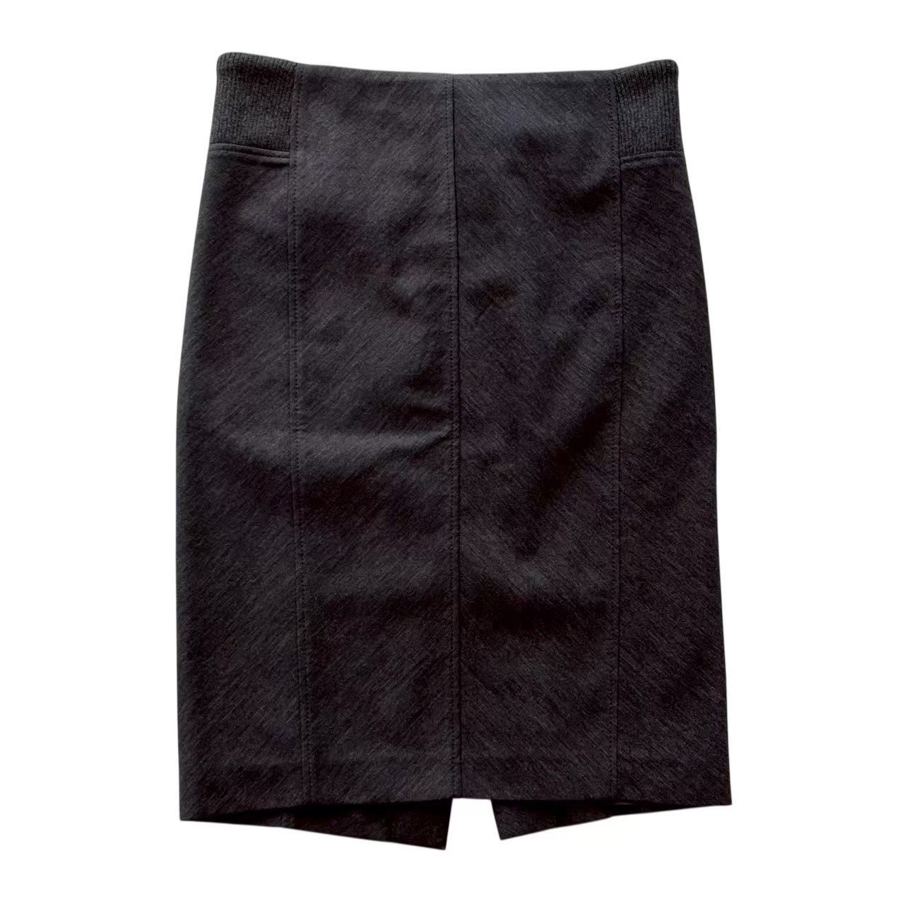 ［中古］BRUNELLO CUCINELLI ブルネロクチネリ ボトムス ブランド名 服 流行り物 御召しもの タイトスカート 薄墨色 きつい 膝丈 スコート 大きさ40 L大きさ 羊毛 レディース