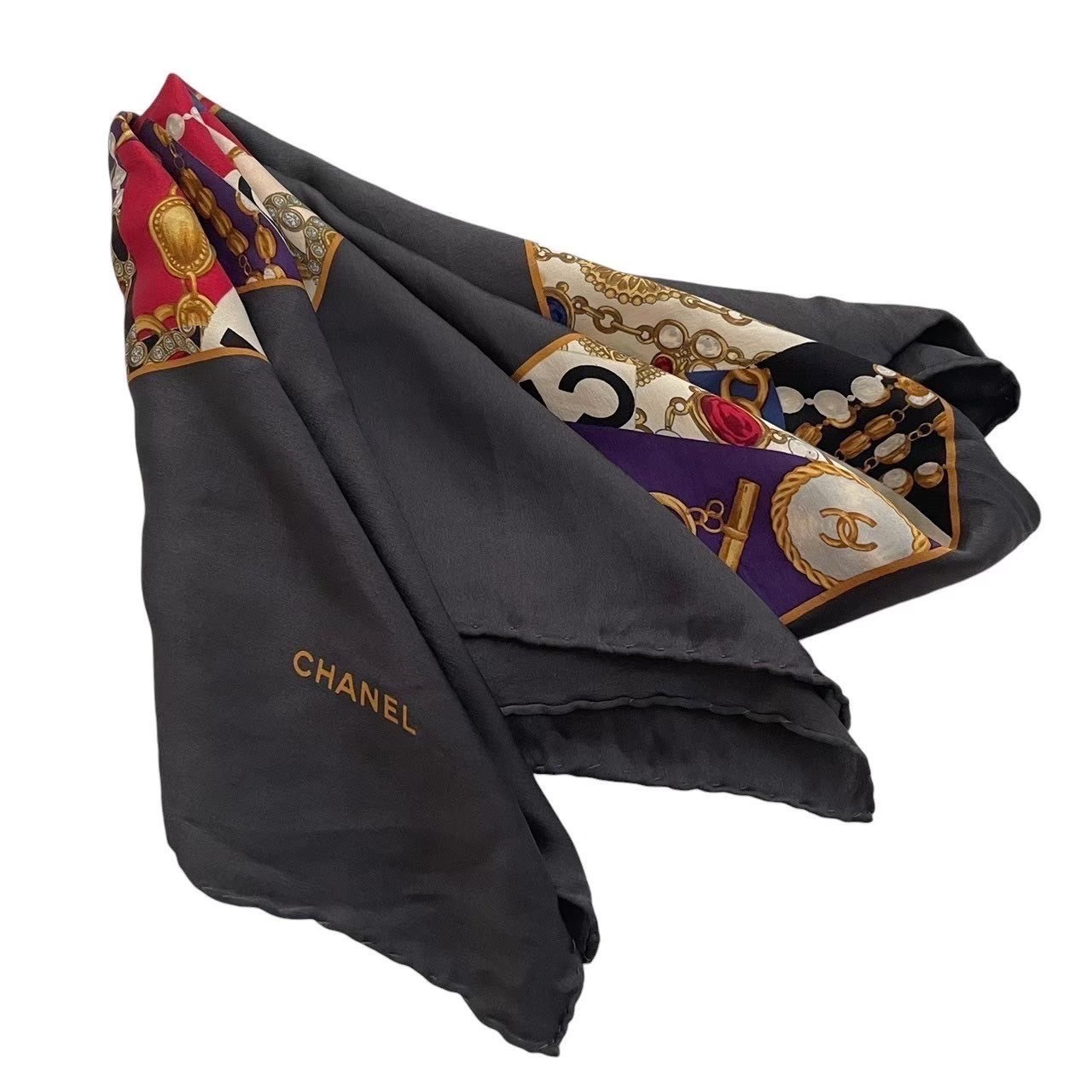 楽天市場】[USED/中古]CHANEL シャネル スカーフ ヴィンテージ