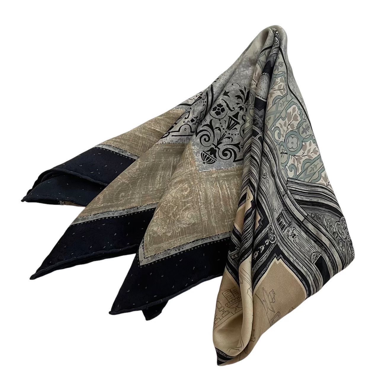 楽天市場】LOUIS VUITTON ルイヴィトン 402336 大判 ストール シルク60