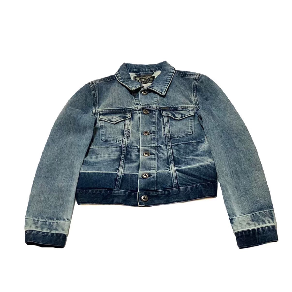 「中古」Diesel Industry ディーゼル ジャケット ブランド ファッション アパレル デニム ダメージ ヴィンテージ サイズXXS RN93243 おしゃれ かっこいい アウター レディース 12,527円