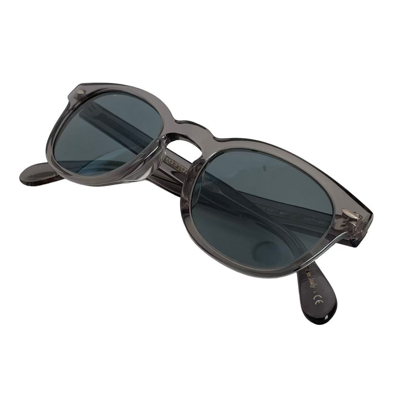 「中古」OLIVER PEOPLES オリバー サングラス 黒 ブラック 透明 クリア アイウェア OV5036SF 1132R8 Sheldrake Sun シェルドレイク レディース