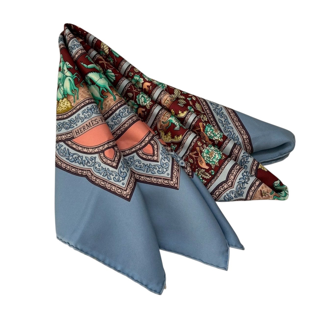 楽天市場】エルメス HERMES スカーフ カレ90 シルク Passiflores