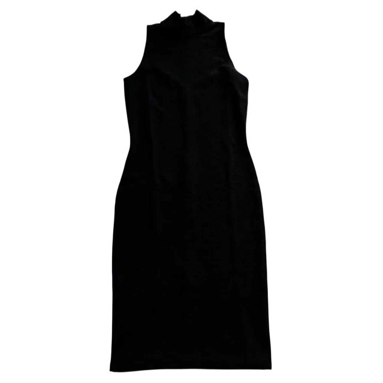［中古］Versace ヴェルサーチ ノースリーブ衣装 黒 黒いこと ノースリーブ 衣装 ロング衣装 レディース 大きさ42 S大きさ