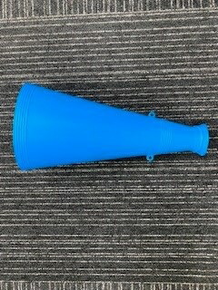 ATメガホン30センチ7色からお選びくださいアーテック/ダンスグッズ/運動会/応援/スポーツ/体育祭/赤/青/白/黄/黒/ピンク/紫